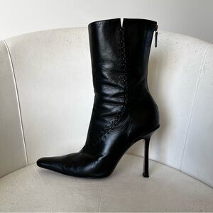 ▀ ̟ ̟̎ ̟ ̘༼ ༎ຶ ෴ ༎ຶ༽ ̟ ̟̎ ̟ ̘▀

Vintage Jimmy Choo Black Mid Calf Boots